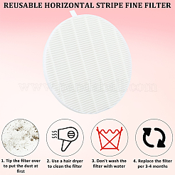 2 Stück Filter für Nailart-Maschinen aus Vliesstoffen&nbsp;AJEW-GF0012-24