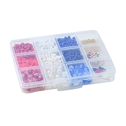 Kit de recherche de fabrication de bijoux pour le jour de l'indépendance&nbsp;DIY-YW0006-85