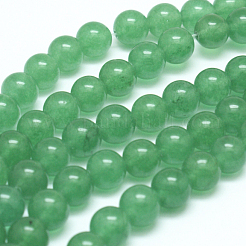 Chapelets de perles en jade de Malaisie naturelle&nbsp;G-F342-04-8mm