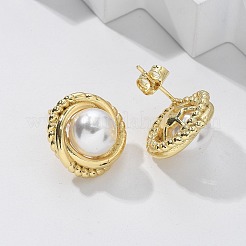 Orecchini in ottone&nbsp;EJEW-R016-18G