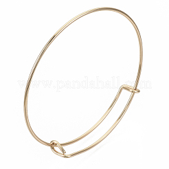 Fabrication de bracelet extensible en fer réglable&nbsp;X-BJEW-R038-KC