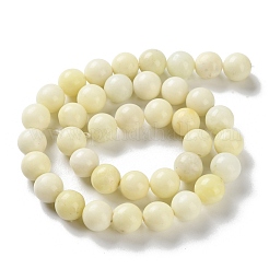 Natürliche Jade Perlen Stränge&nbsp;G-L609-A01-02