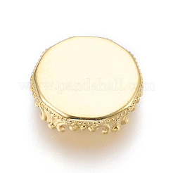 Copas de bisel con borde de encaje de latón&nbsp;X-KK-F762-05G