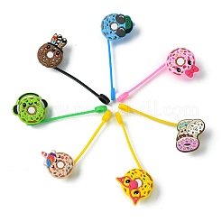 14 capuchon de paille anti-poussière en PVC et silicone&nbsp;AJEW-CJ0001-25