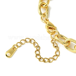 Laiton bracelets de la chaîne de câble&nbsp;BJEW-JB10726