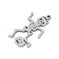 Ciondoli in acciaio inox 304&nbsp;STAS-U041-02F-P