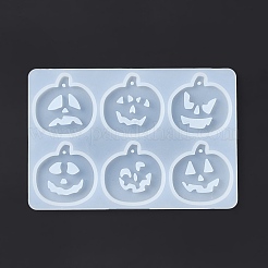 Halloween-Kürbis-Silikon-Anhängerformen&nbsp;DIY-E055-23