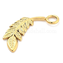 Placcatura ionica (ip) ciondoli in acciaio inossidabile 304&nbsp;STAS-P379-05C-G