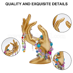 Harz-Schaufensterpuppen-Handschmuck-Display-Halter steht&nbsp;RDIS-WH0009-015
