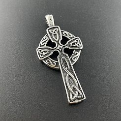 Colliers pendentif croix viking en acier inoxydable 304&nbsp;DA3214