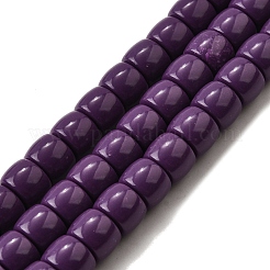 Natürliche Lepidolith / lila Glimmer Steinperlen Stränge&nbsp;G-F791-B01