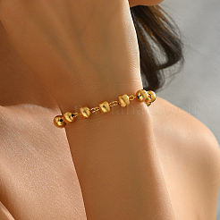 Braccialetti con perline rotonde in ottone per donna&nbsp;NG2159