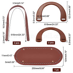 Manici per sacchetti di legno 2 pz&nbsp;FIND-WR0001-43A