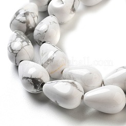 Abalorios naturales howlite hebras&nbsp;G-B106-A26-02