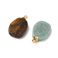 Colgantes de cristal de cuarzo natural&nbsp;G-K385-19G