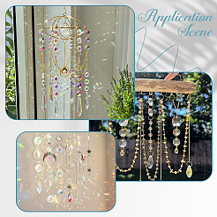 100pcs Glasanhänger&nbsp;GLAA-SP0001-69