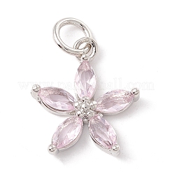 Ottone micro spianare pendenti zirconi&nbsp;ZIRC-P098-03P
