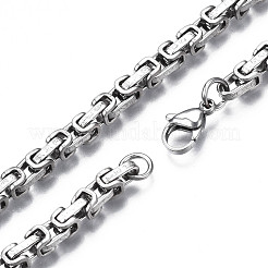 Anlaufgeschützte 201 Edelstahl-Kettenarmbänder&nbsp;BJEW-S057-85
