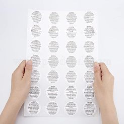 Beschichtete Papieretikettenaufkleber&nbsp;DIY-PH0013-13