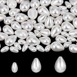 60 Stück 3 Stile polierte Muschelperlenstränge&nbsp;BSHE-NB0001-38
