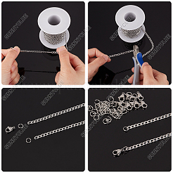 Kits de fabrication de colliers à chaîne à faire soi-même&nbsp;DIY-SC0020-77