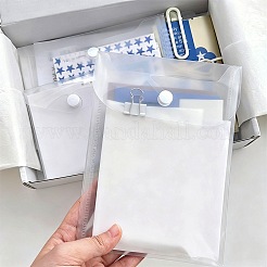 Dossiers d'enveloppes en plastique transparent&nbsp;AJEW-DJ0004-59C