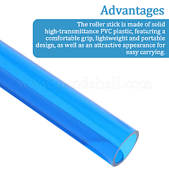 Tube de rouleau en caoutchouc de ping-pong en plastique PP&nbsp;AJEW-CN0007-06A