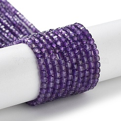 Natürlichen Amethyst Perlen Stränge&nbsp;G-J400-A03-01