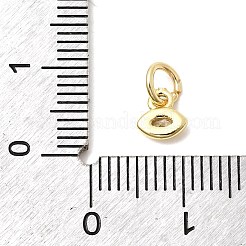 Breloques en laiton avec zircone cubique&nbsp;KK-G554-02F-01