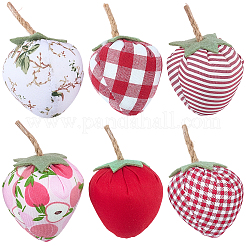 12 stücke 6 arten baumwolle ornament zubehör&nbsp;DIY-CP0013-52