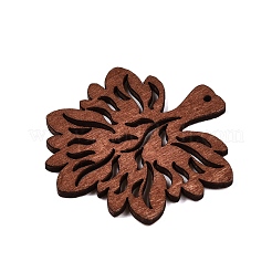 Anhänger aus natürlichem Pappelholz&nbsp;WOOD-N016-27B