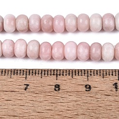 Natürliche rosa Opalkorne Stränge&nbsp;G-L647-D13-4x6mm-01