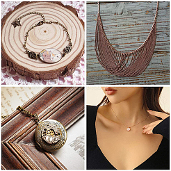 Kits de fabrication de bijoux à chaîne torsadée DIY&nbsp;DIY-SC0014-51A