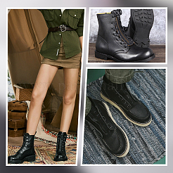 Schnürstiefel aus Rindsleder Reißverschlusseinsätze&nbsp;DIY-WH0499-06A-05