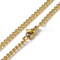 Collane con ciondolo a doppio strato in acciaio inossidabile 304&nbsp;LS-NJEW-D047-02G