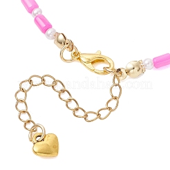 Bracelets de perles naturelles teintes aux coquillages d'eau douce pour femmes&nbsp;BJEW-JB13405