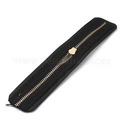 Pu Leder Reißverschluss Nähzubehör&nbsp;FIND-WH0120-24C
