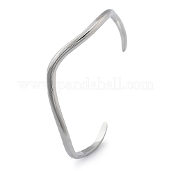 304 Edelstahl-Armreife für Damen&nbsp;BJEW-B108-11P