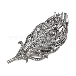 Épingles à cheveux en imitation perle en forme de plume&nbsp;JEWB-B036-02B