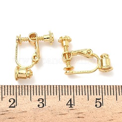 Aufschraubbare Ohrclip-Adapter aus Messing&nbsp;KK-A281-27G