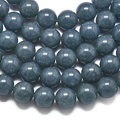 Chapelets de perles en jade de malaisie naturelle&nbsp;G-L645-C01-10mm-09