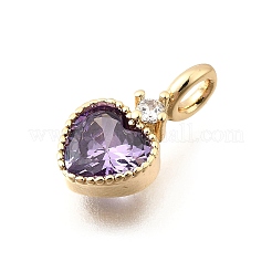 Laiton pavé de zircons cubiques&nbsp;KK-Q097-03E-G