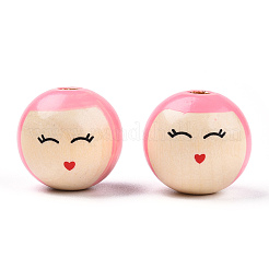 Perle en bois&nbsp;WOOD-WH0120-06B