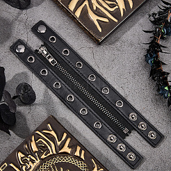 Punk-Armbänder aus PU-Leder&nbsp;BJEW-WH20008-12C