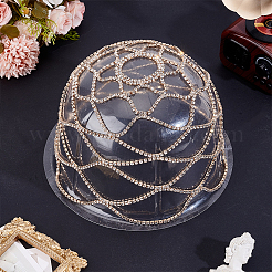 1 bonnet en maille strass&nbsp;AJEW-HY0002-55G
