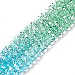 Chapelets de perles en verre transparente  &nbsp;GLAA-E036-07F