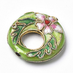 Handmade Cloisonne Perlen&nbsp;X-CLB-S006-15