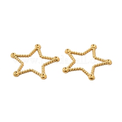 Ionenplattierung (IP) 304 Edelstahl Verbindungsring Strass-Einstellungen&nbsp;STAS-A070-05G