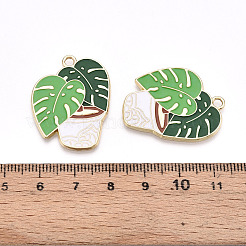 Pendentifs d'émail en alliage&nbsp;FIND-I014-07LG