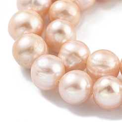 Brins de perles de culture d'eau douce naturelles&nbsp;PEAR-C003-19E